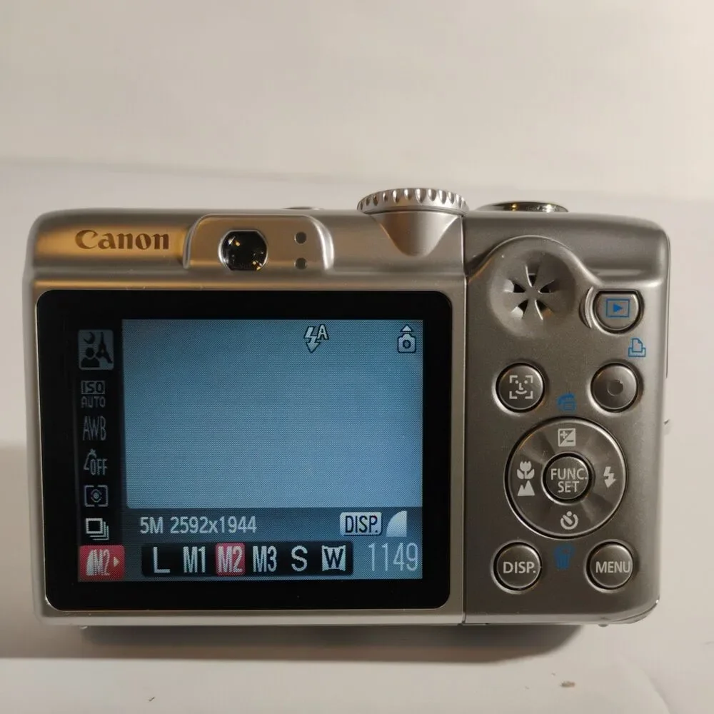 Canon PowerShot A1100IS 12.1 MP Digital Camera With Lowepro Case Tested